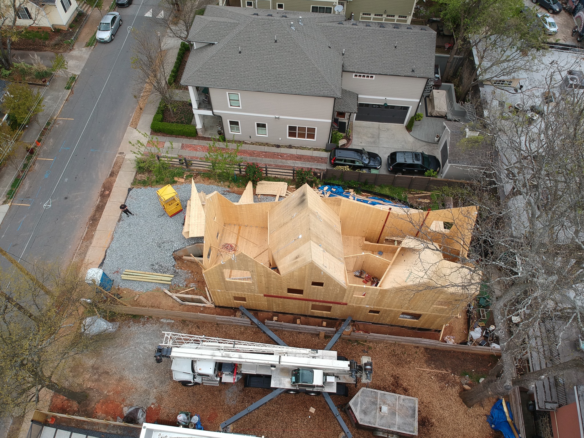 CLT residence exterior overview