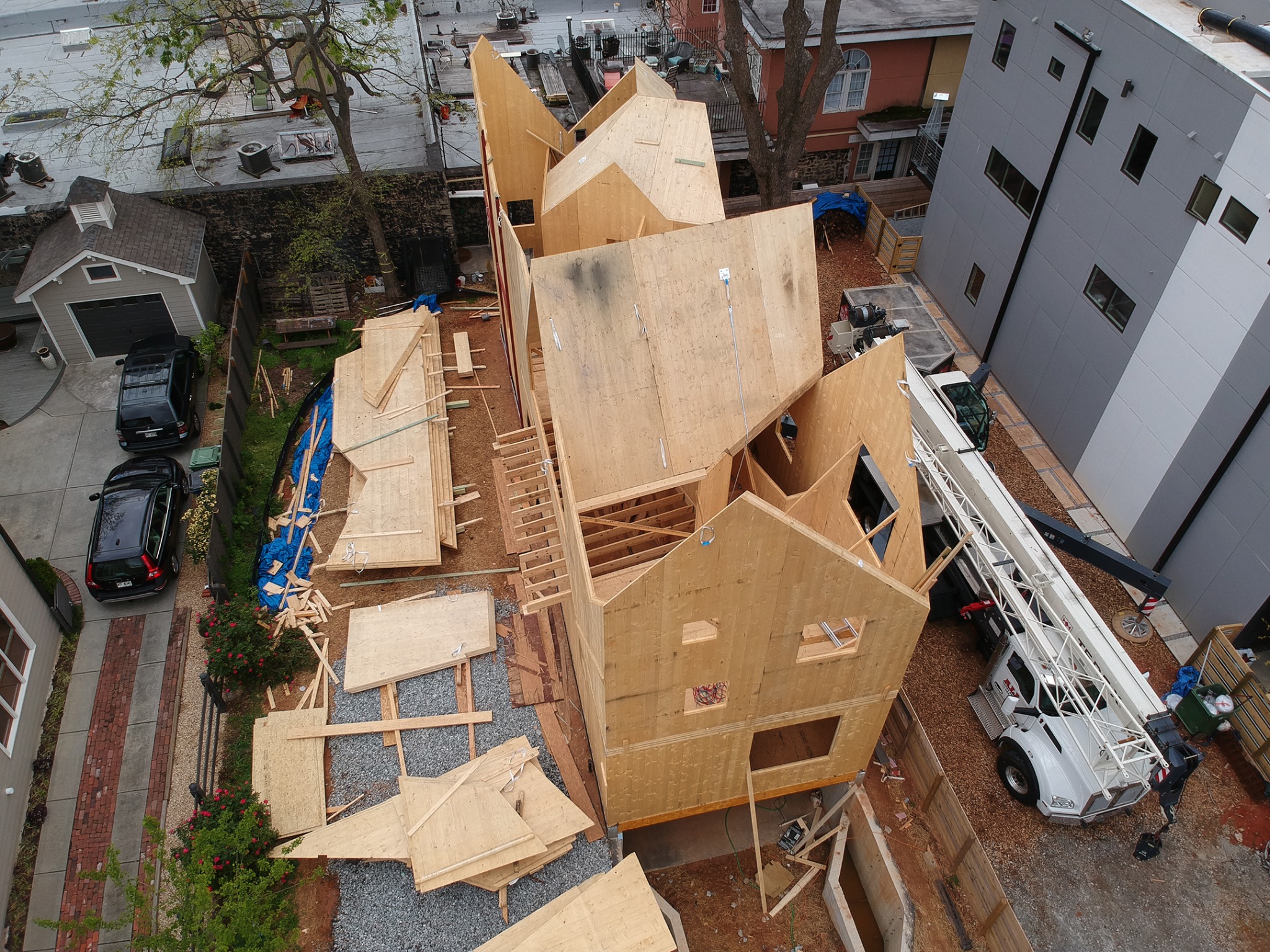 Mass timber connection detail