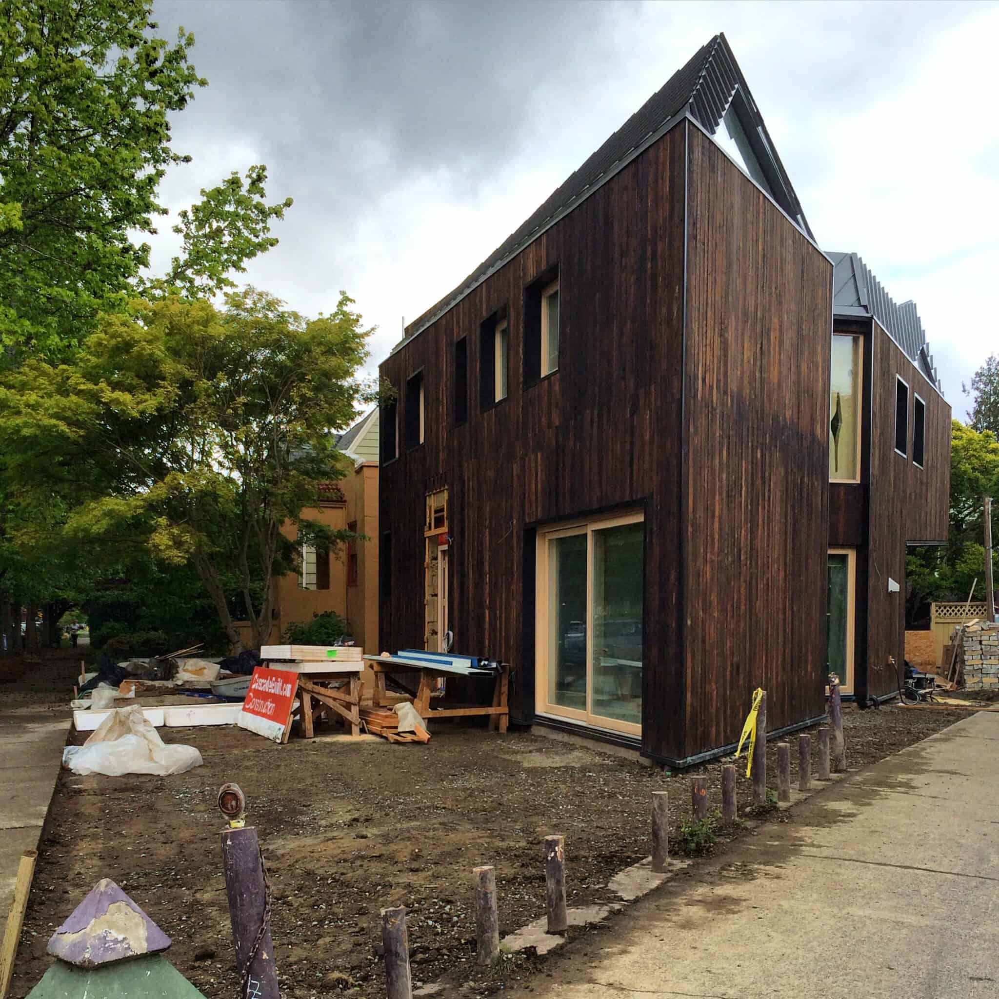 CLT residence exterior overview
