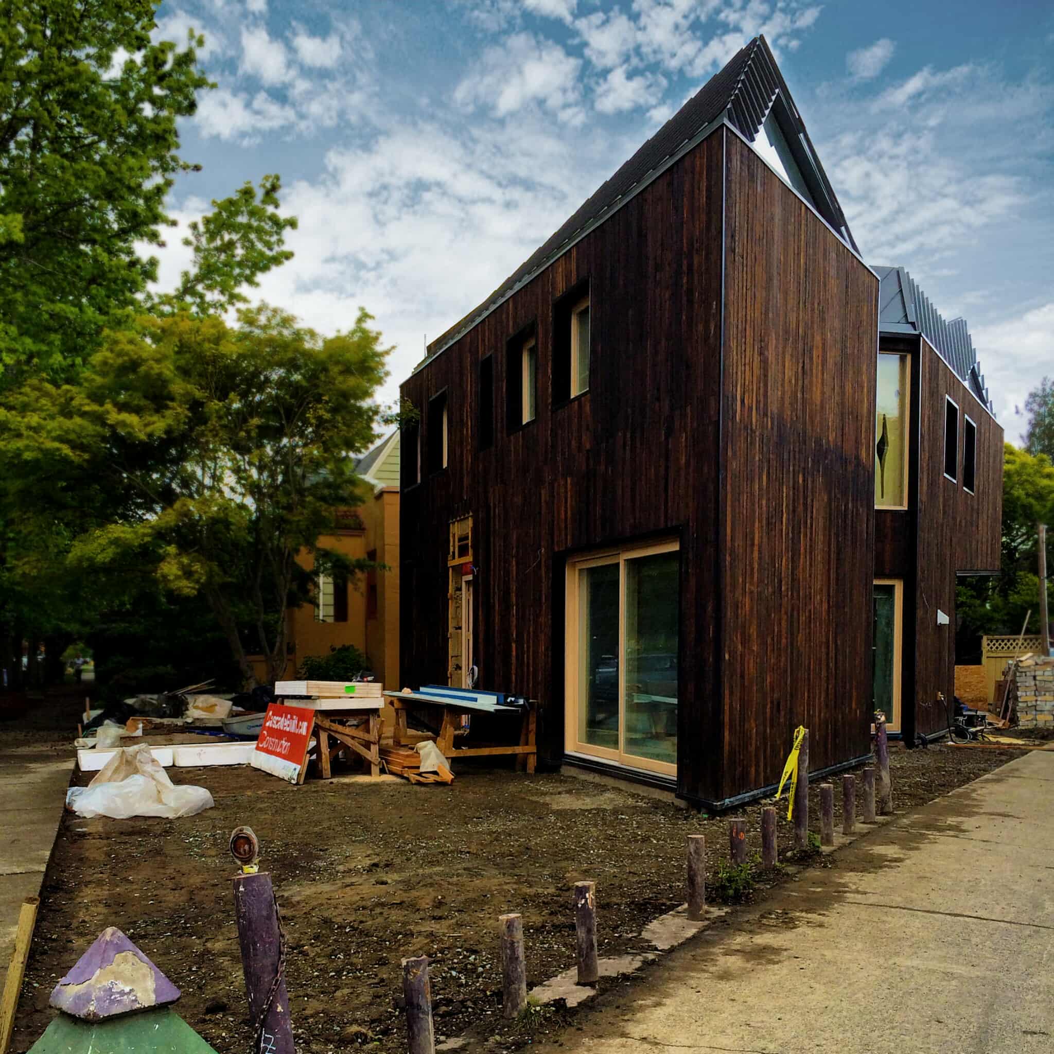 CLT residence exterior overview