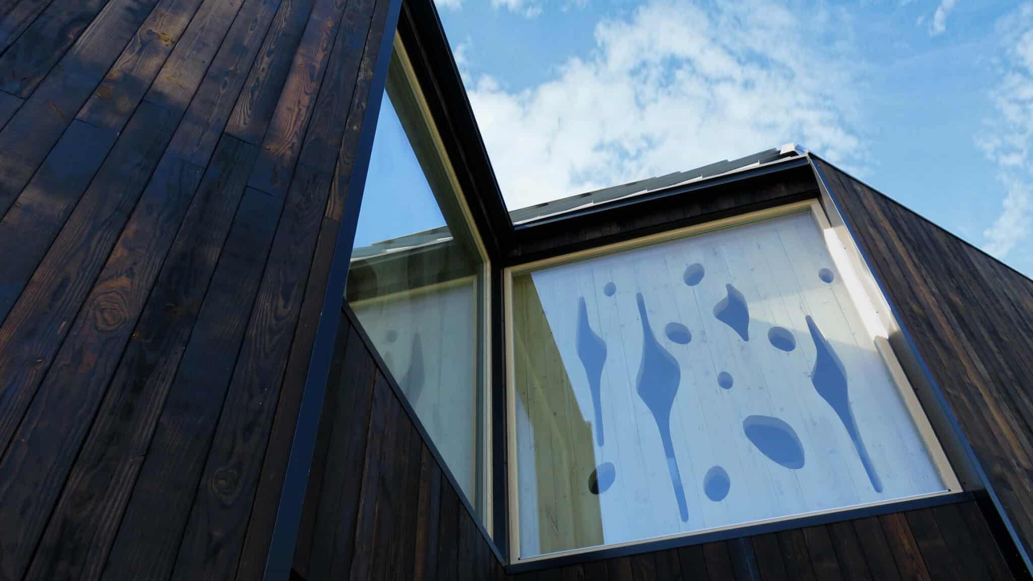CLT roof assembly and geometry